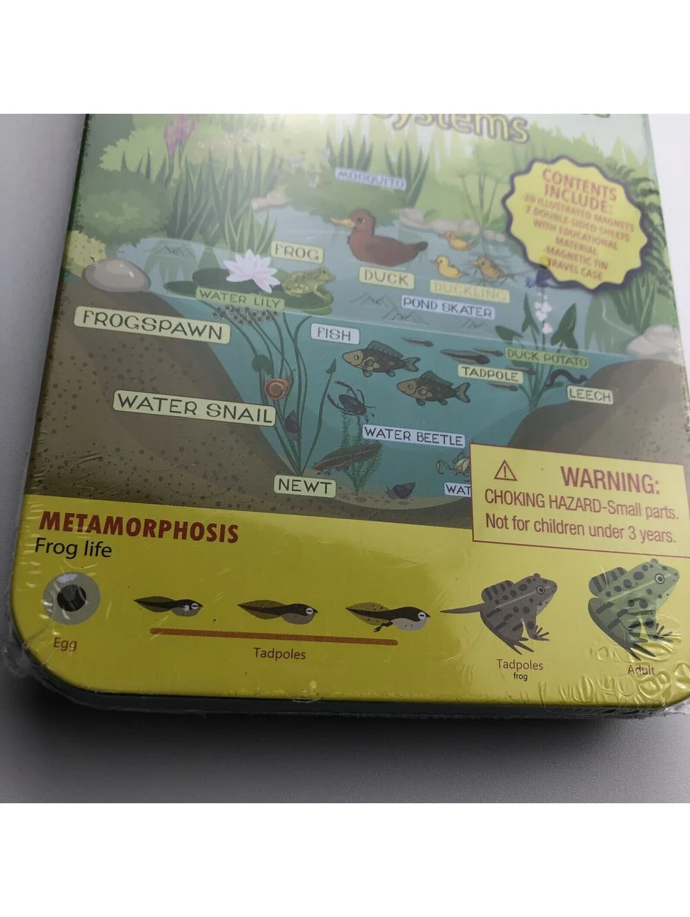 T.S. Shure Environmental Science and Ecosystems Educational Magnets Travel Tin